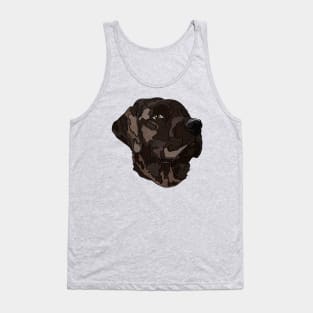 Chocolate Labrador Retriever Tank Top